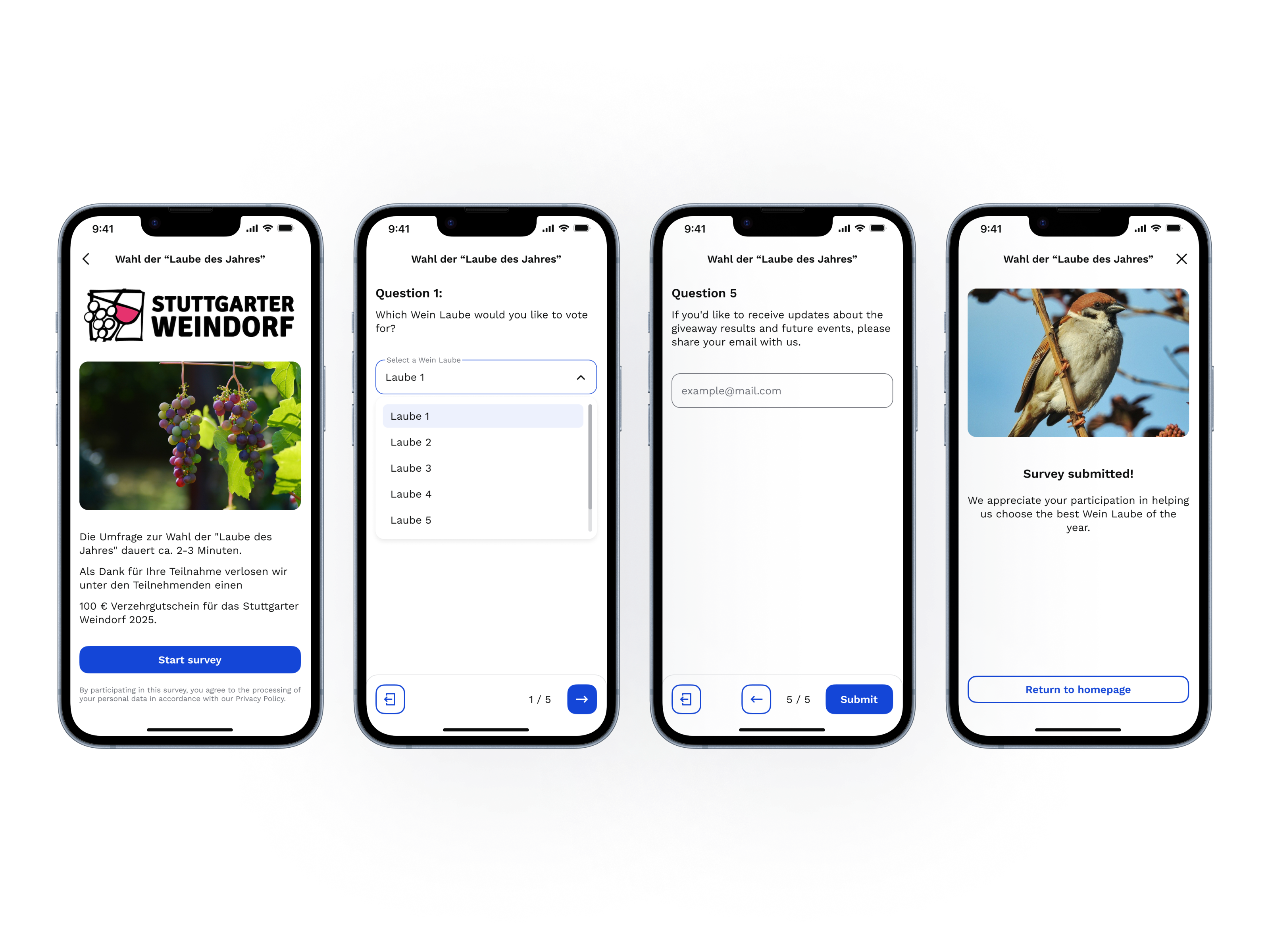 Version 1 mobile survey